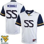 Men's West Virginia Mountaineers NCAA #55 Lamonte McDougle White Authentic Nike Stitched College Football Jersey NM15O74GA